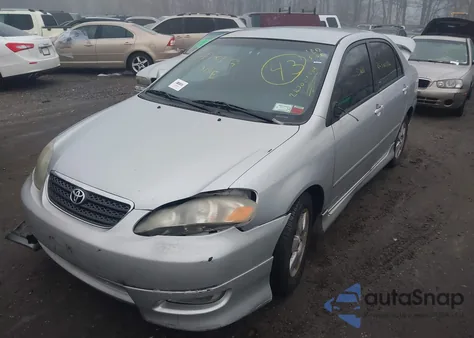 2005 Toyota Corolla S from USA, damaged, VIN 2T1BR32E45C489816